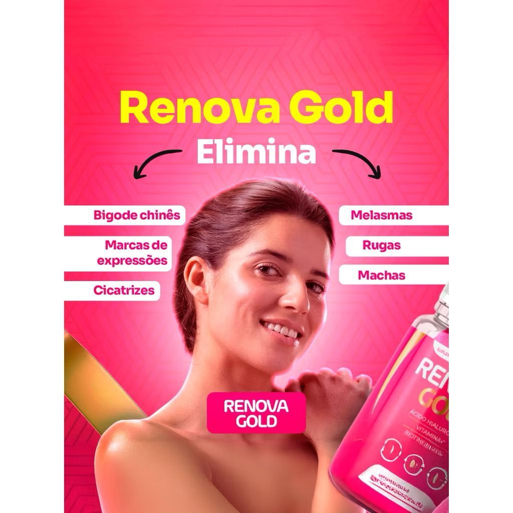 1x Renova Gold Original - 30 Cápsulas - Envio Imediato | Shopee Brasil