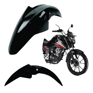 Paralama Preto Titan/Fan/Start 150/160 2014 a 2023 em Oferta na Shopee