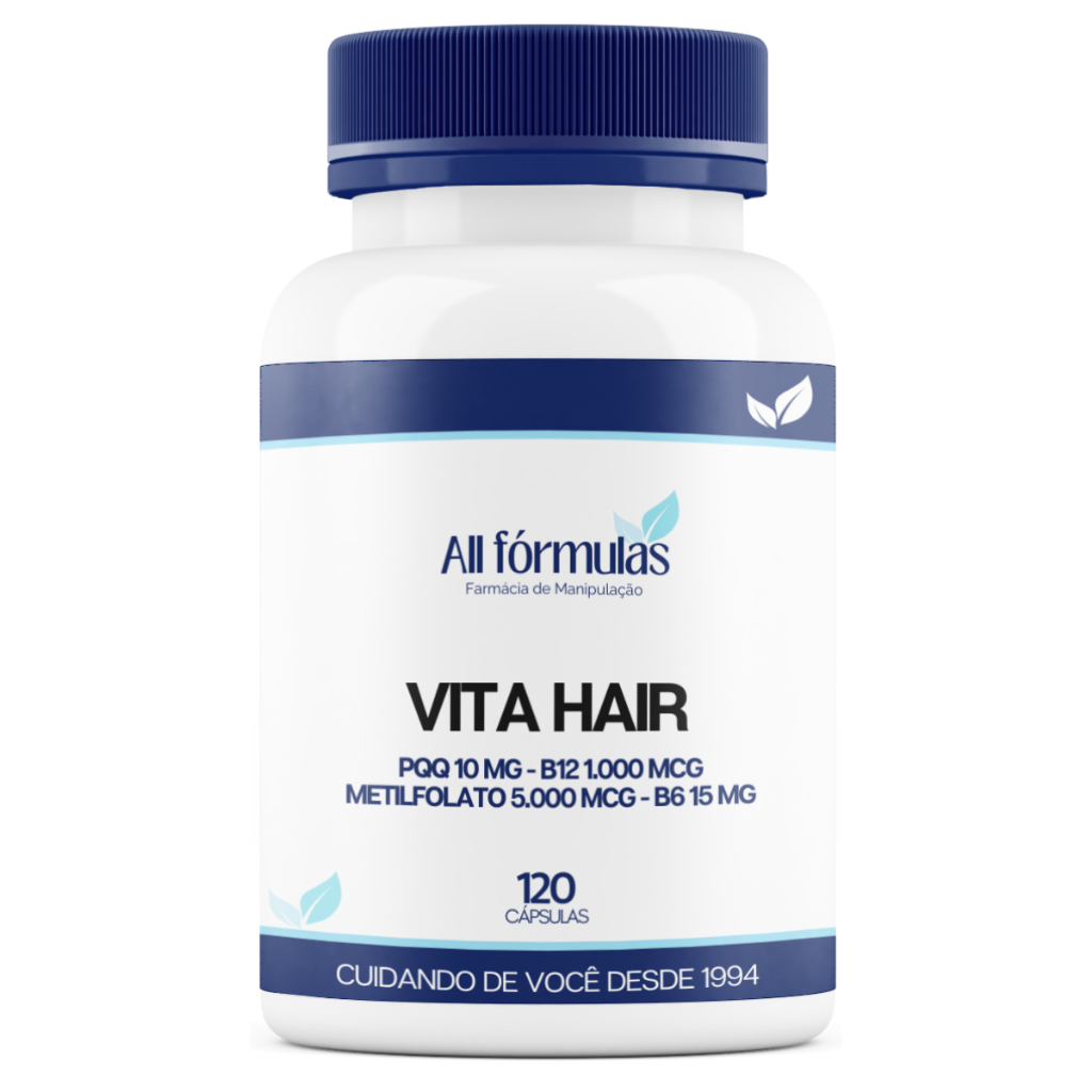 VitaHair - Anti Cabelos Brancos - 120 Cápsulas | Shopee Brasil