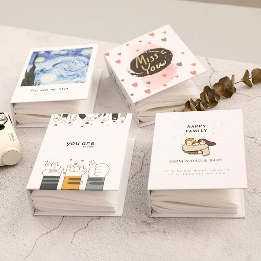 Mini Álbum de Foto Para Câmera Polaroid Instax Mini 200 fotos