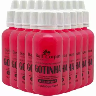 KIT 10 LOÇÃO PARA PÉS GOTINHA BELL CORPUS HIDRATA E SUAVIZA