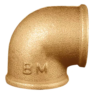 Kit com 5 Joelho 90º Roscavel Metal 1/2" Belmar em Oferta na Shopee