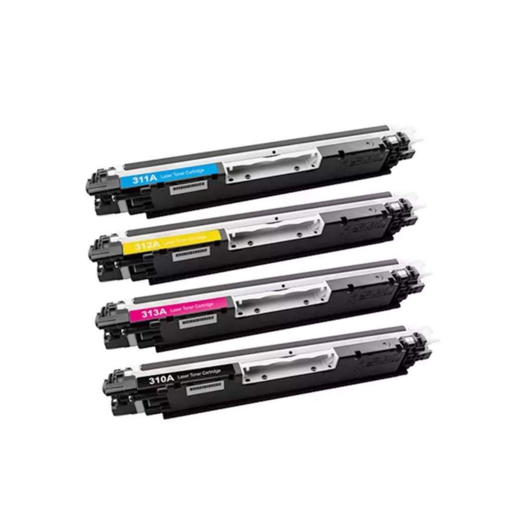 Kit 4x Toner Compatível Ce310 311 312 313 126a Cp1025 M175 | Shopee Brasil