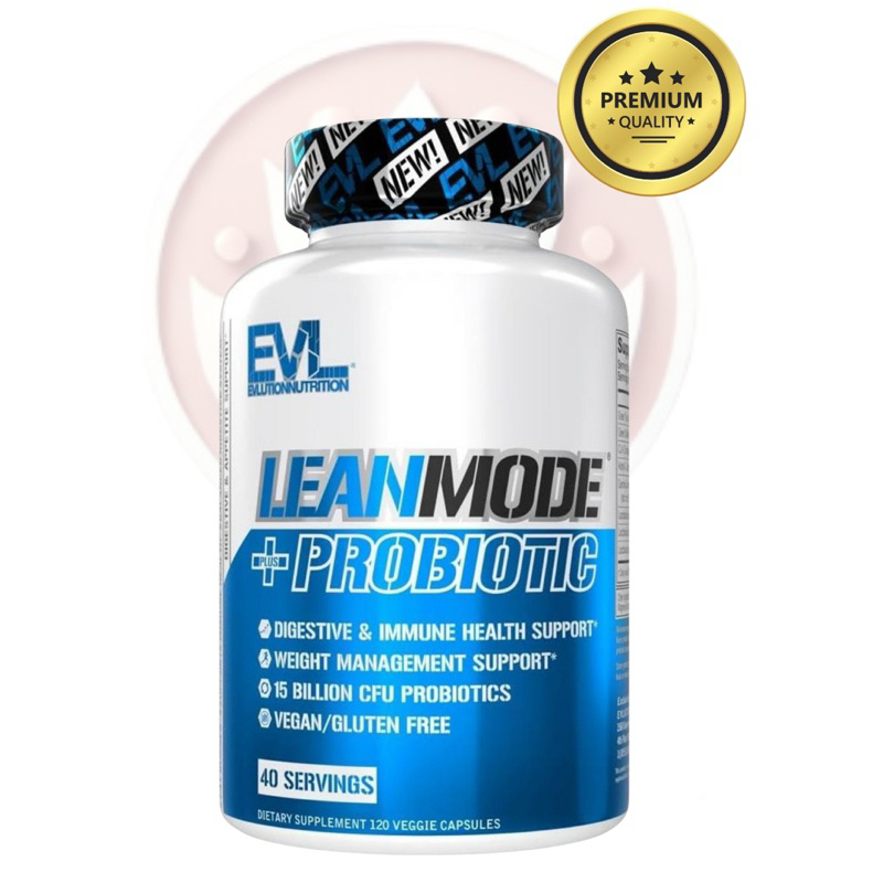 Evlution Nutrition Leanmode + Probiótico, Suplemento de cápsula ...
