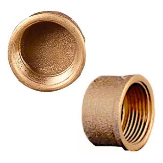 "Kit com 5 Tampão Roscável Metal 3/4"" Belma " em Oferta na Shopee