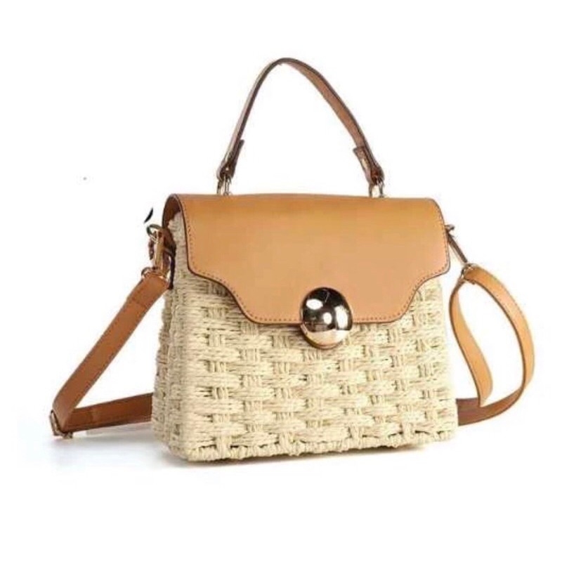 Bolsa de Palha Transversal versátil Pequena | Shopee Brasil