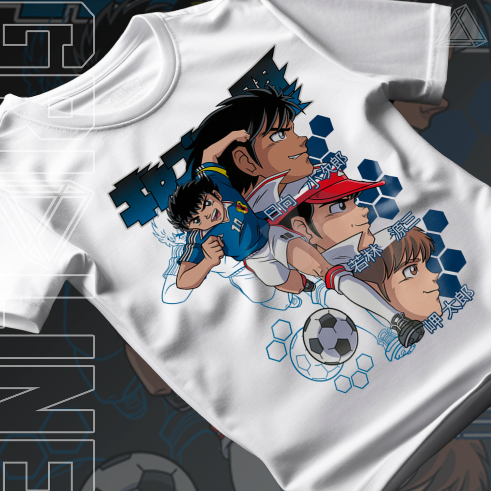 Camiseta Captain Tsubasa Serie Manga Japan Geek Unissex | Shopee