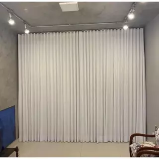 CORTINA FORRO TECIDO TRILHO SUIÇO QUARTO E SALA VARIAS CORES E TAMANHOS