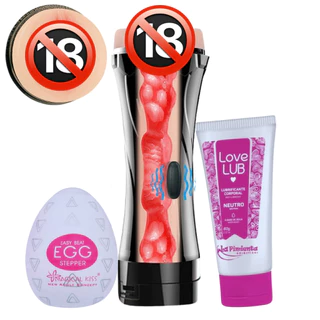 Vagina De Borracha Silicone Apertada Masturbador Masculino Realista