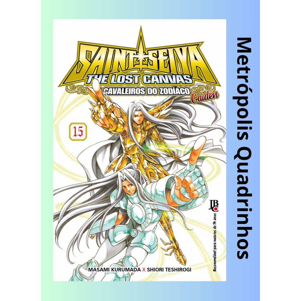 Mangá Os Cavaleiros do Zodíaco: The Lost Canvas Gaiden Nº 15 ( JBC