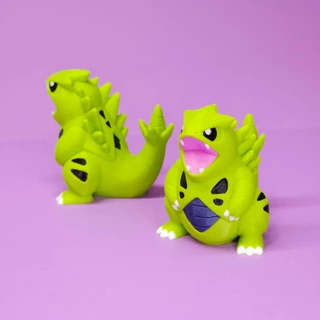 Tyranitar Pokémon 3D Boneco Miniatura Action Figure Impressão 3D Colecionavel Presentes Decoracao