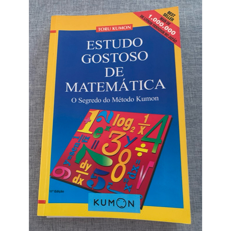 Estudo Gostoso de Matemática Kumon | Shopee Brasil
