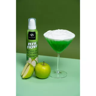 Espuma para Drinks Gin Mix Now Maça Verde Dilute 200ml