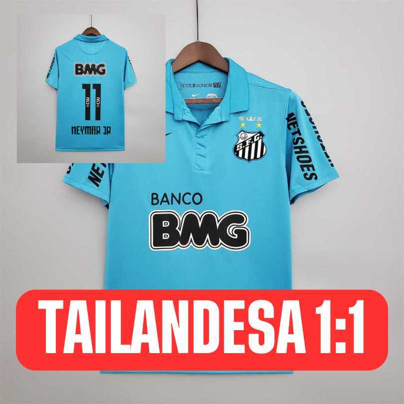 Camisa Neymar Santos Azul 2011 Pronta Entrega | Shopee Brasil