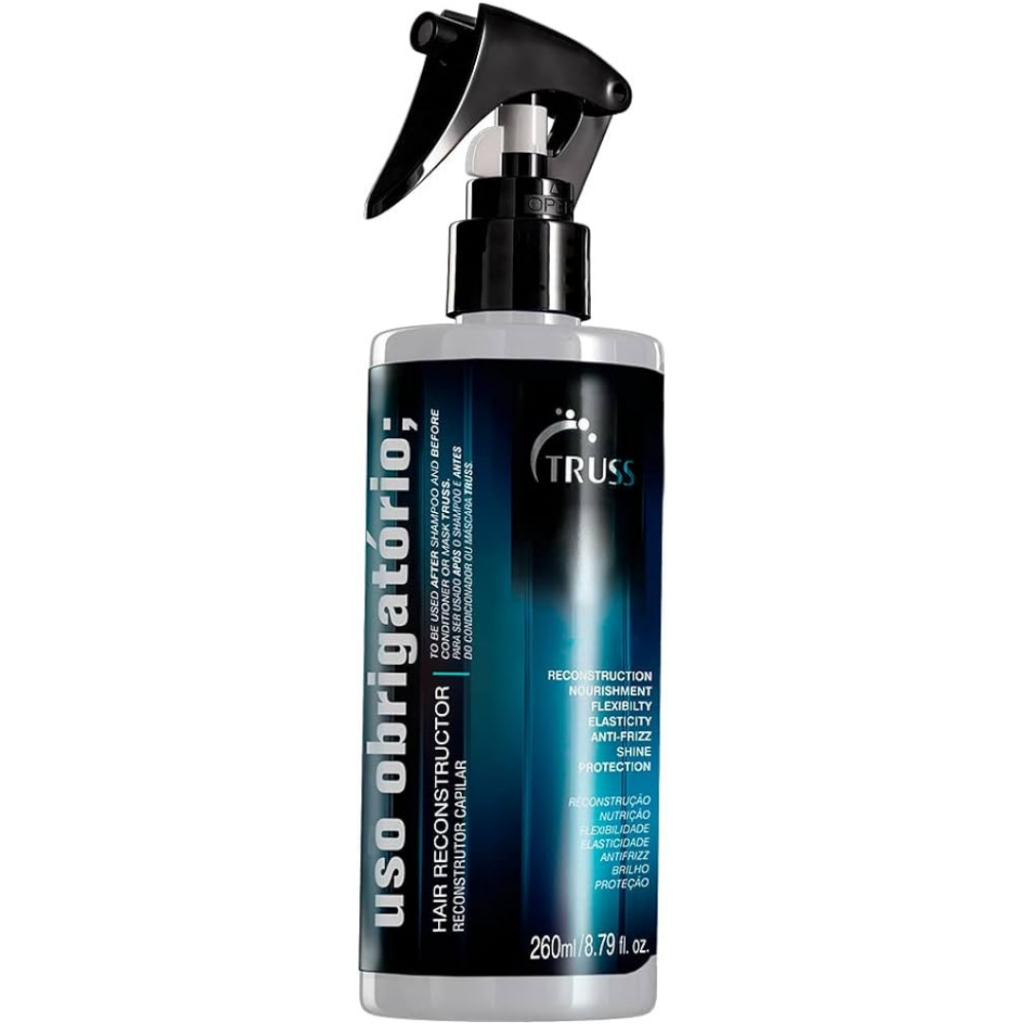 Uso Obrigatório Truss 260ml Tratamento Reconstrutor Protetor Térmico ...