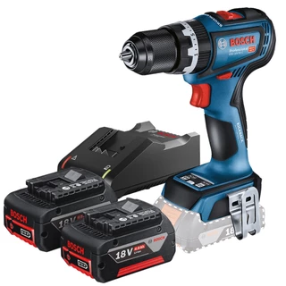 Furadeira de Impacto GSB 18V-90C Bosch Paraf. + Bateria
