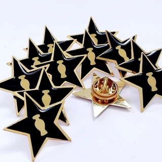 Pin de Metal Personalizado Estrela ( pacote com 10 unidades ) como desejar