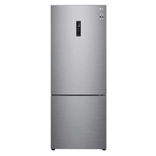Geladeira Smart Lg Frost Free Inverter 451l Inverse Cor Inox Look (Gc-B569nll)