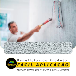 Textura Rústica 3,6L| Acabamento Inovador Secagem Rápida e Uniforme Cores Vibrantes e Longa Duração.