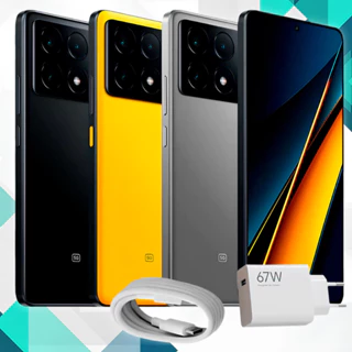 Smartphone Xiaomi Poco X6 Pro 512GB 12RAM 5G Versão Global NFC Original NFe Envio Imediato