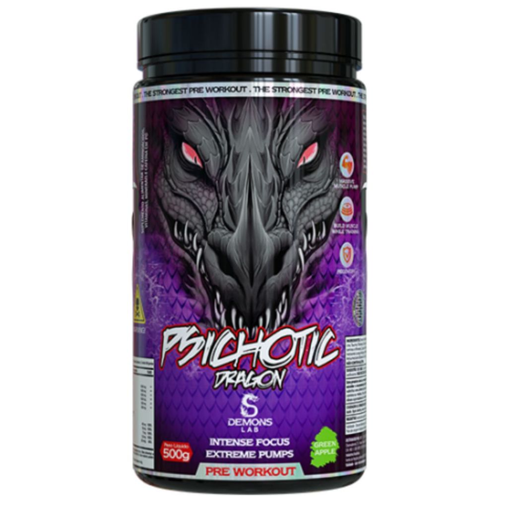 Pré-Treino Psichotic Dragon 500g - DEMONS LAB