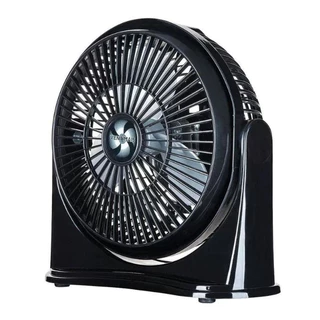 Ventilador Circulador de Ar Chão Mesa e Parede turbo Ventimais 25cm preto e prata 110v