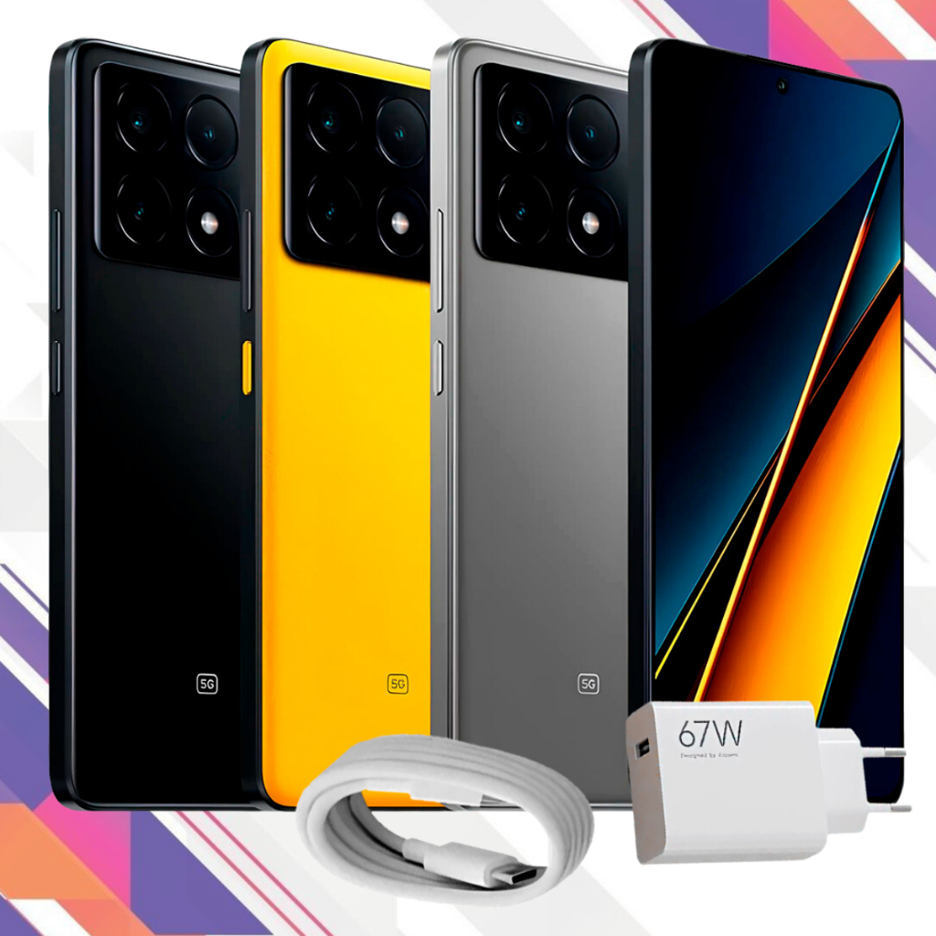 Poco X6 Pro 512GB / 256GB 5G Dual Sim Global NFC Original Poco X6 Pro 512GB / 256GB 5G Dual Sim Global NFC Original