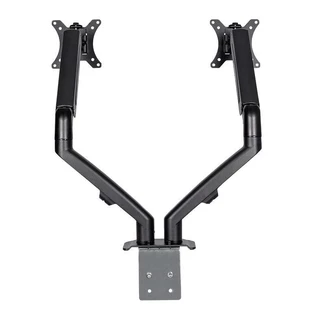 SUPORTE PARA MONITOR DUPLO DE MESA MULTIARTICULADO