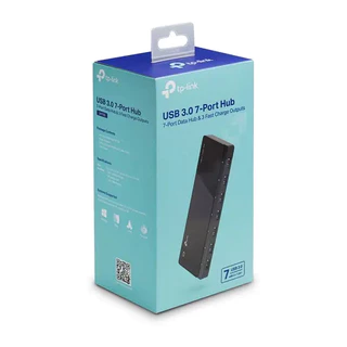 Hub Tp-link Uh700 Com 7 Portas Usb 3.0 Fast Charge Compatível Com Windows, Mac, Linux