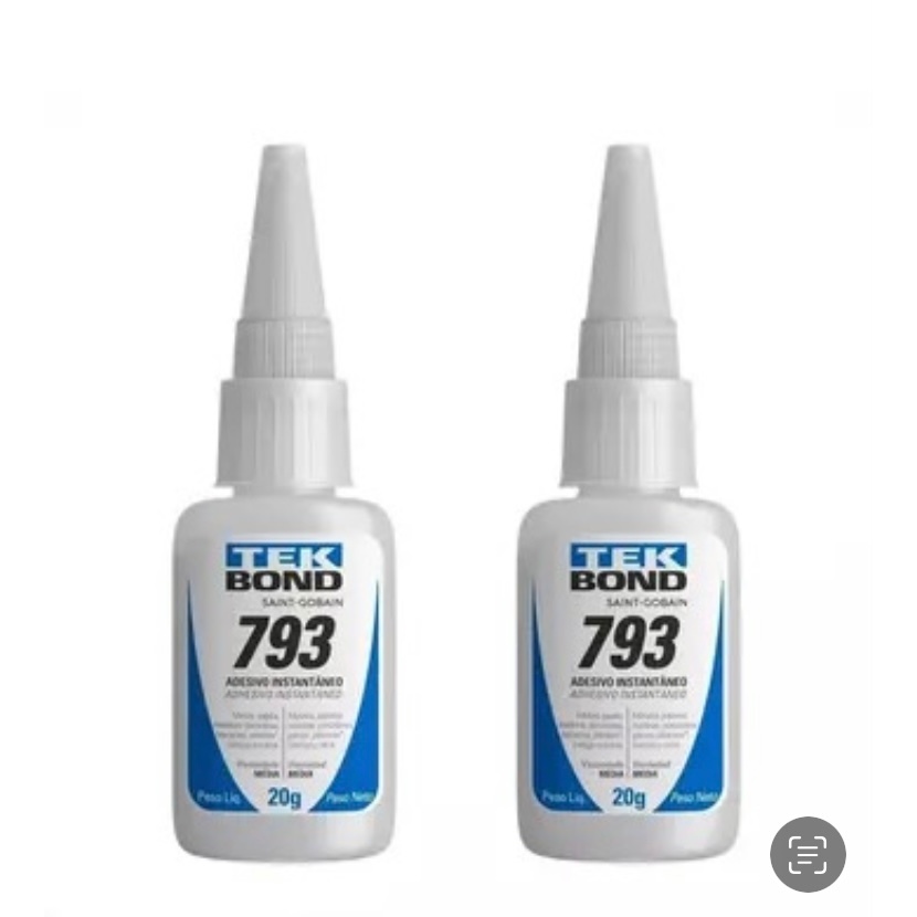 2 Colas Instantânea Tek Bond 793 20g | Shopee Brasil