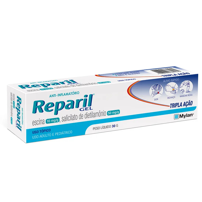 Reparil Gel com 30g Mylan | Shopee Brasil