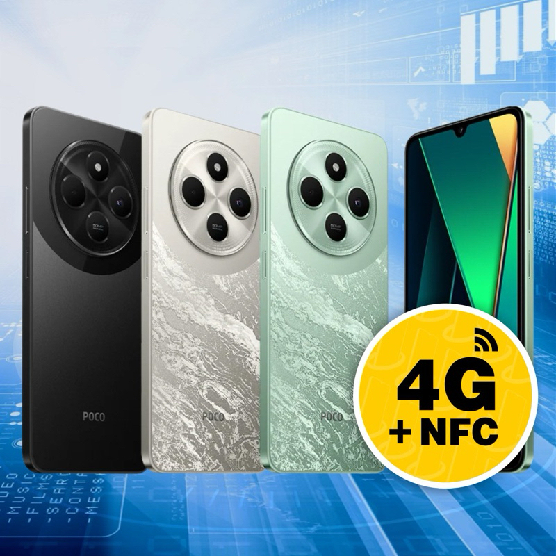 Celular Xiaomi POCO C75 Dual SIM 8/256GB e 6/128GB - Original