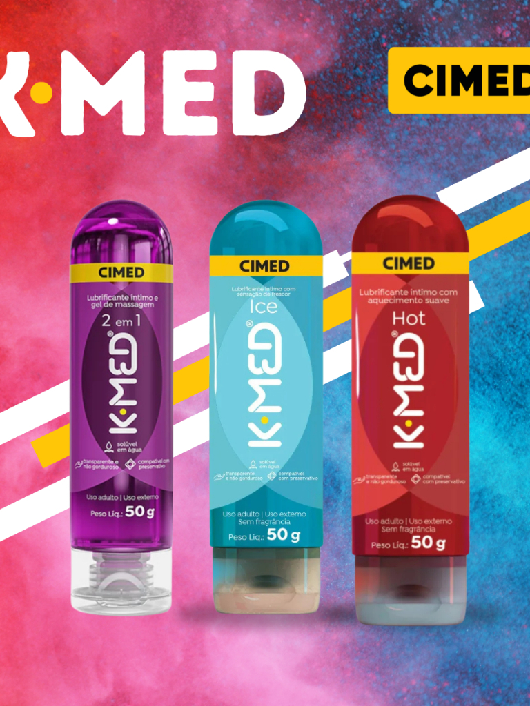 Gel Lubrificante K-Med Hot À Base de Água ou ICE e NEUTRO 50g | Shopee ...
