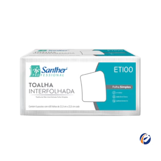 Papel Toalha Interfolha 3 Dobras Folha Simples Eco ETI00 com 2.400 folhas Inovatta em Oferta na Shopee