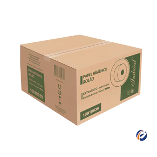 Papel Higiênico Rolão Folha Simples Extra Luxo 8x300m Ipel