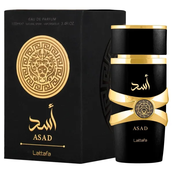 Perfume Vip Fragrância Importado lattafa Asad Árabe masculino latafa ...