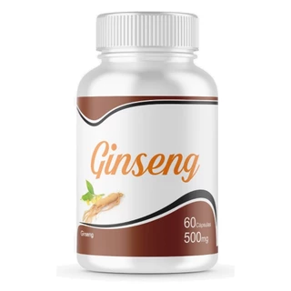 Ginseng 120 Caps Puro Legítimo 100% Natural 500mg (Total 120 Caps) em Oferta na Shopee