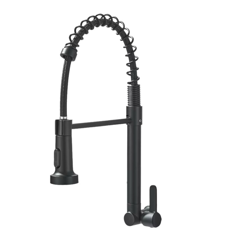 Torneira Cozinha Malibu parede Gourmet 1/4 Volta Cromada Pia Inox preta preta e dourada bancada casa nova vi