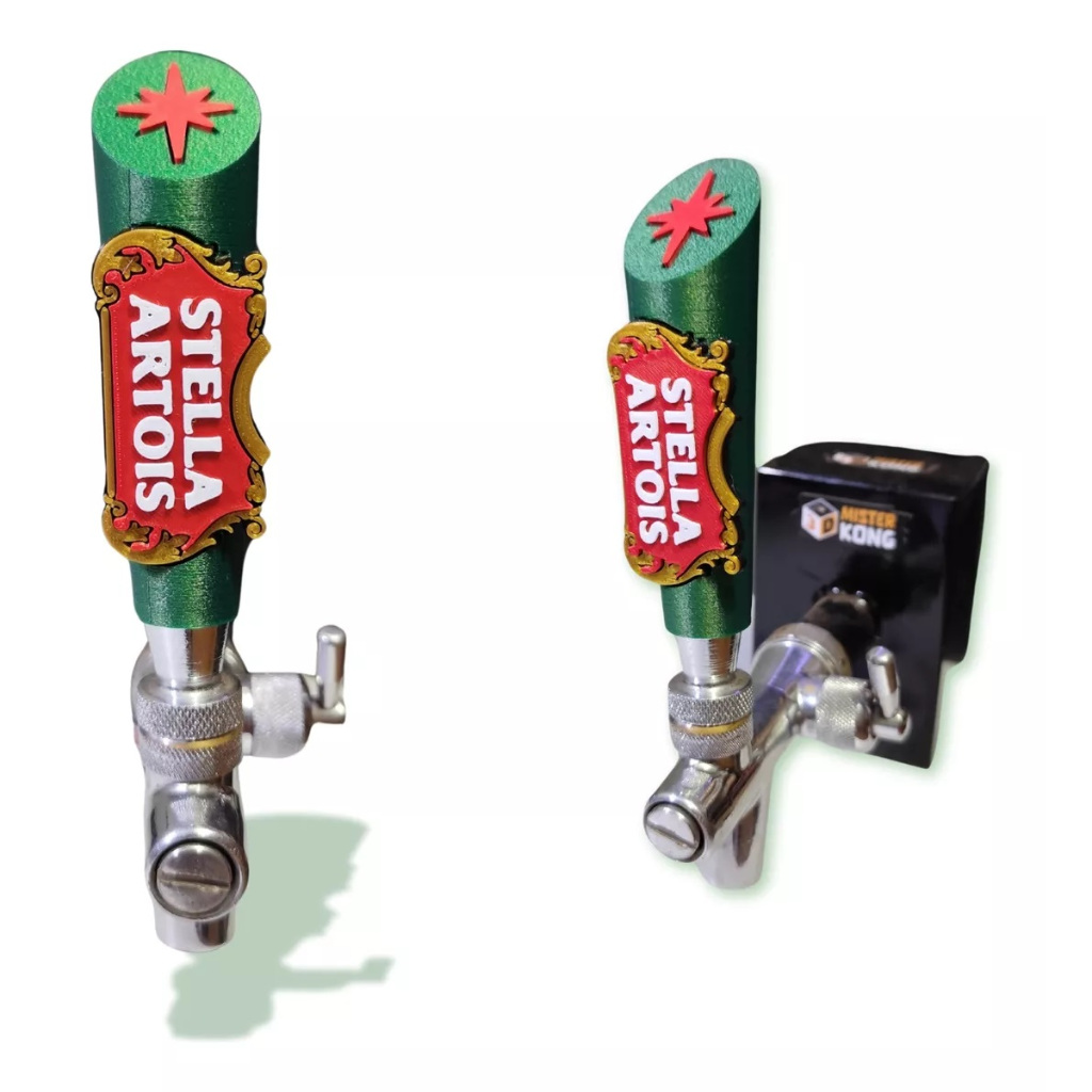Tap Handle (Manopla) Stella Artois Chopp para Torneira de Chopeira ...