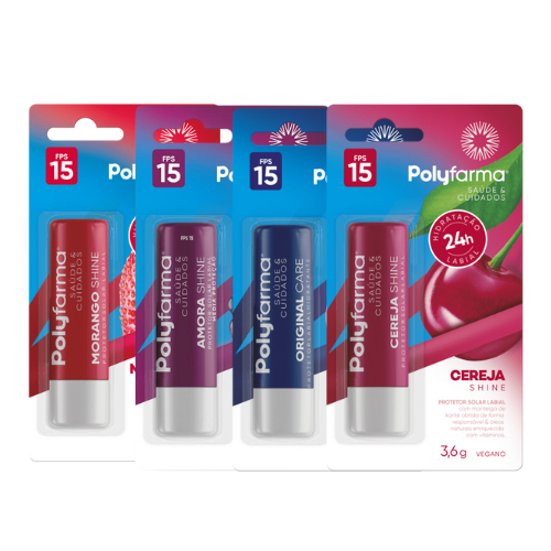 Protetor Labial Polyfarma 3,6g | Shopee Brasil