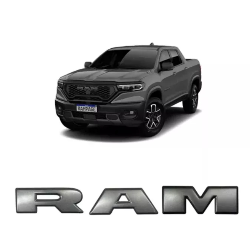 Letras Grade Emblema Diant Ram Rampage R/t RT | Shopee Brasil