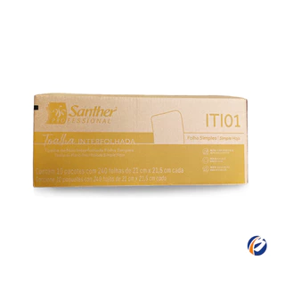 Papel Toalha Interfolha 2 Dobras Folha Simples ITI01 2.400 folhas Inovatta em Oferta na Shopee