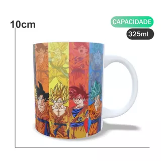 Caneca Dragon Ball Z Goku Sayajin Mega Oferta!!