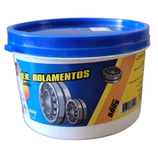 Graxa De Lítio Azul Para Rolamentos E Altas Temperaturas 500gr em Oferta na Shopee