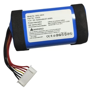 Para Sony Srs-xb30 Xb40 Xb41 Xb43 X30 Xb3 St-06s Id659 Caixa de Som Portatil