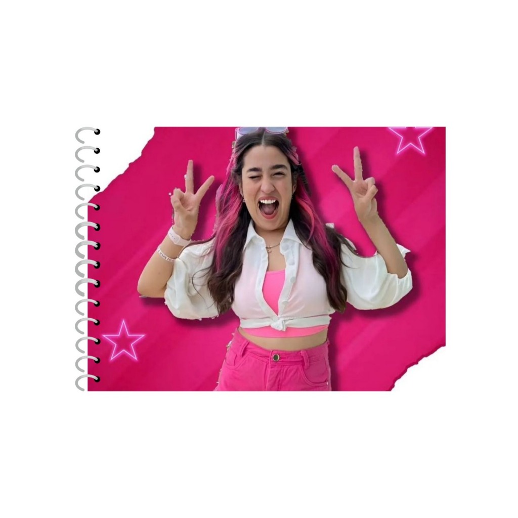 Caderno de Desenho Emily Vick Personalizado 48 Folhas | Shopee Brasil