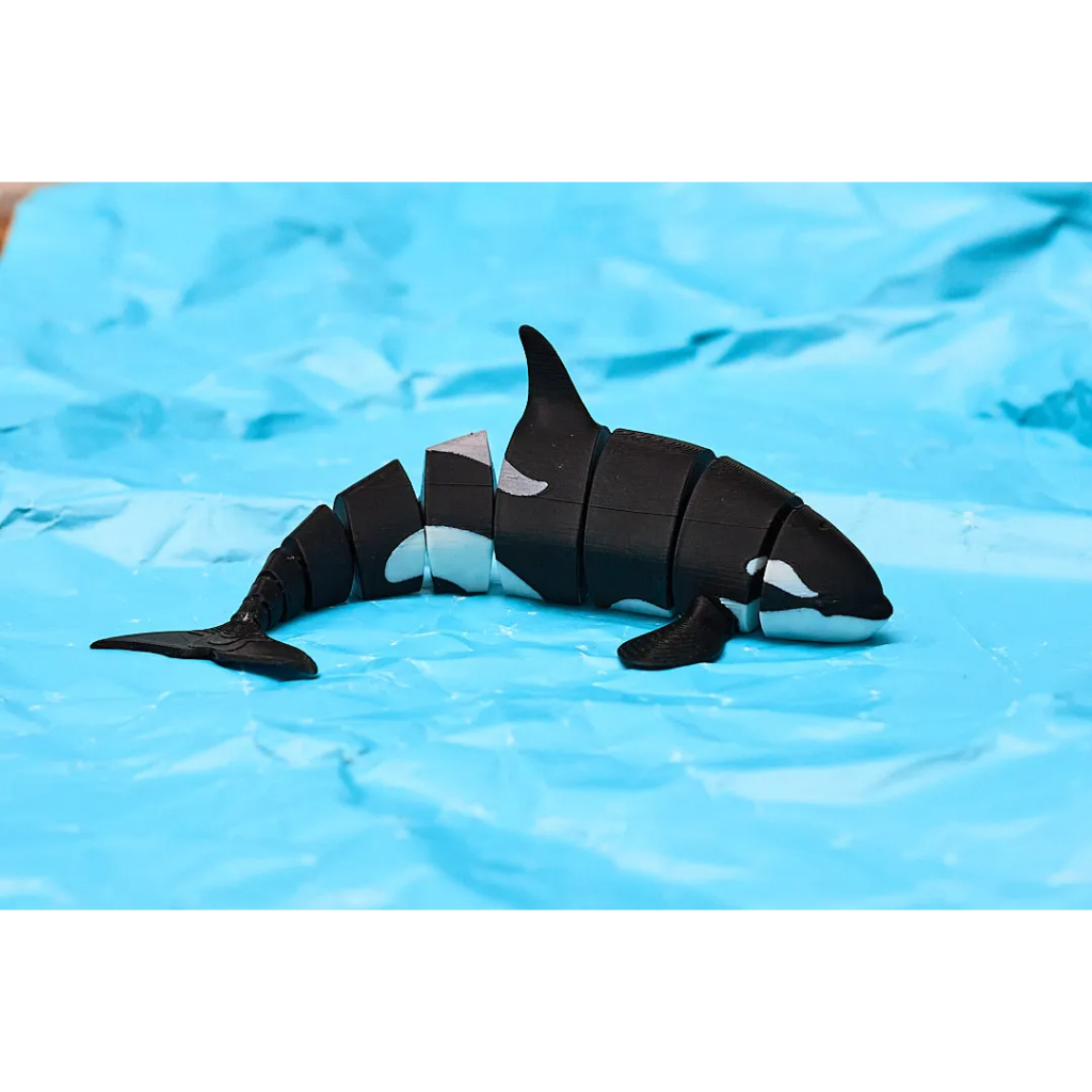 Orca Articulada, Orca de Brinquedo, Animal Articulado | Shopee Brasil