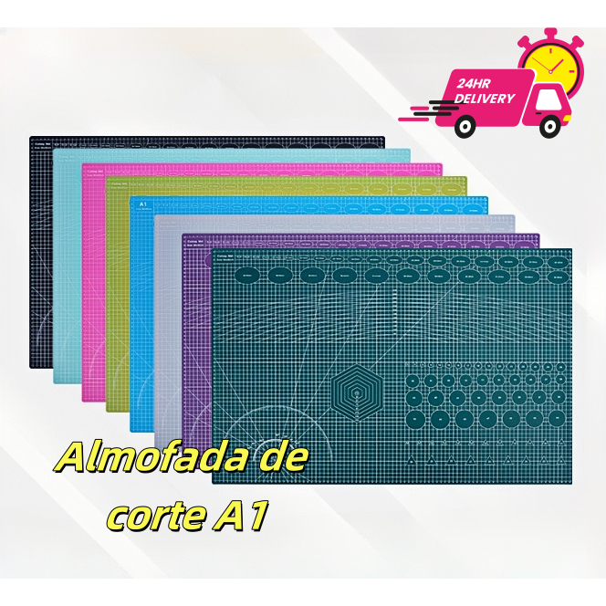 Base Corte A1 90X60 cm Dupla Face - Patchwork Artesanato