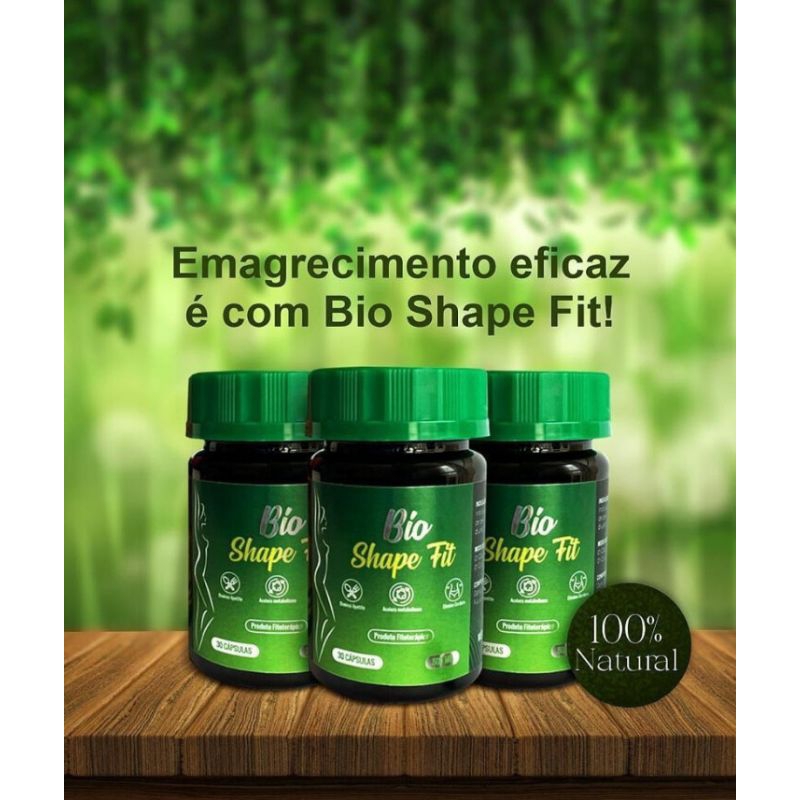 BIO SHAPE FIT 30 cápsulas | Shopee Brasil