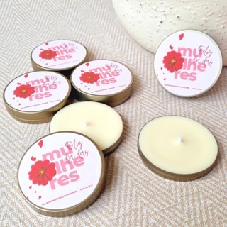 Kit 10 Velas Aromáticas Perfumada - Dia Internacional Mulher - 8 de Março - Vegetal Lembrancinha em Oferta na Shopee
